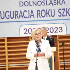 powiększ zdjęcie: Dolnośląska Inauguracja Roku Szkolnego 2022/2023 odbyła się w Legnicy