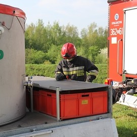 powiększ zdjęcie: Wielkie ćwiczenia służb ratowniczych w Legnicy