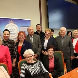 powiększ zdjęcie: Miejska Rada Seniorów zakończyła kadencję