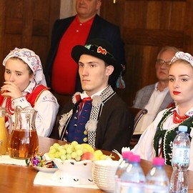 powiększ zdjęcie: Świat pod Kyczerą odwiedził prezydenta