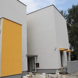 powiększ zdjęcie: Nowe przedszkole i żłobek przy ul. Krzemienieckiej. Prace na ukończeniu