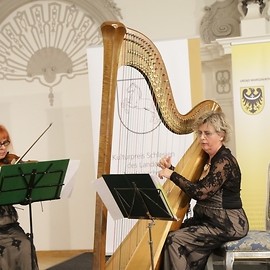 powiększ zdjęcie: Laureaci Nagrody Kulturalnej Śląska wyróżnieni w Legnicy