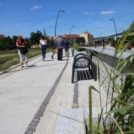 Nad Kaczawą mamy piękny bulwar