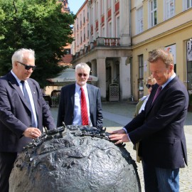 powiększ zdjęcie: Thomas Oppermann, wiceprzewodniczący Bundestagu z wizytą w Legnicy