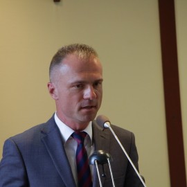 powiększ zdjęcie: Jarosław Rabczenko odwołany. Przewodniczącą Rady Miejskiej Marta Wisłocka