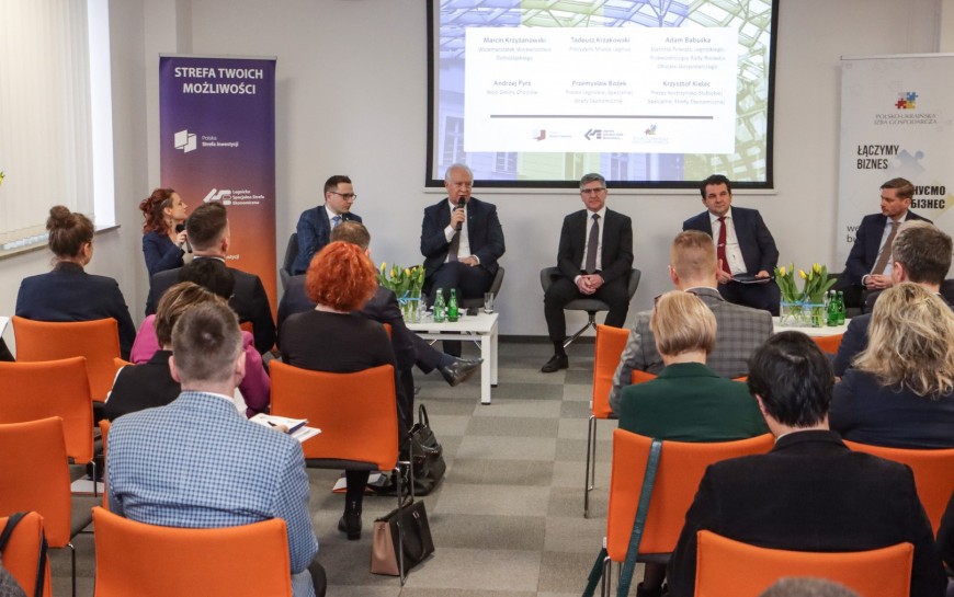 Konferencja dotycząca ukraińskiej przedsiębiorczości w Legnicy
