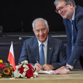 Wizyta gości z Wuppertalu. Prezydent podpisał deklarację pokoju i przyjaźni