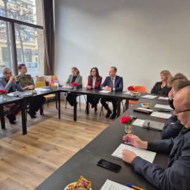 powiększ zdjęcie: Inauguracyjne posiedzeniu Miejskiej Rady Działalności Pożytku Publicznego