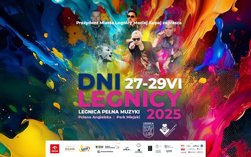 Dni Legnicy 2025 – trzy dni muzyki i wspólnego świętowania