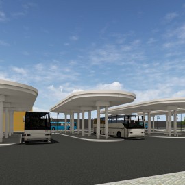 powiększ zdjęcie: W niecałe dwa lata powstanie w Legnicy centrum przesiadkowe