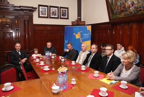 Autorzy zwycięskich projektów LBO gośćmi prezydenta Legnicy