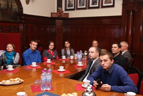 Autorzy zwycięskich projektów LBO gośćmi prezydenta Legnicy