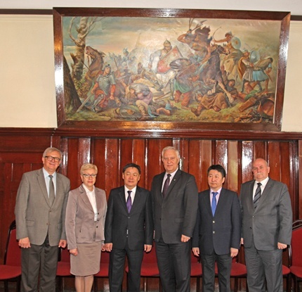 Ambasador Mongolii z wizytą w Legnicy