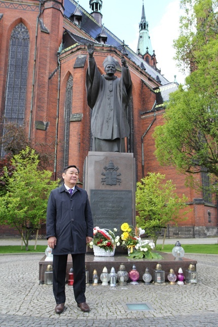 Ambasador Mongolii z wizytą w Legnicy