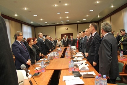 Inauguracyjna sesja Rady Miejskiej Legnicy
